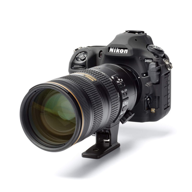 easyCover Silicone Case for Nikon D850 Camera, Black - Image 3